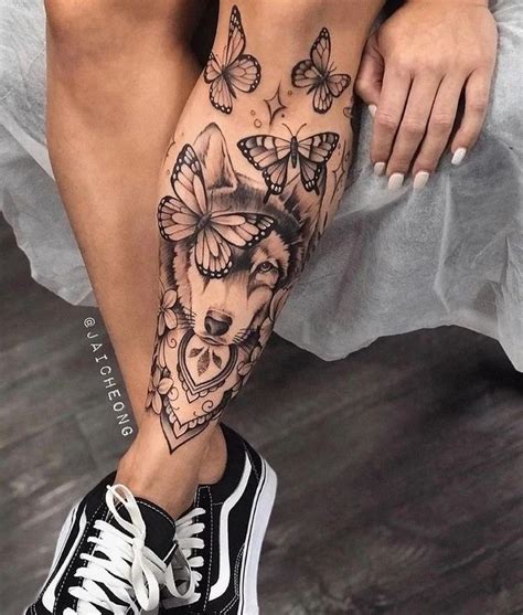 tatuajes de animales en la pierna|Tattoo animales pierna